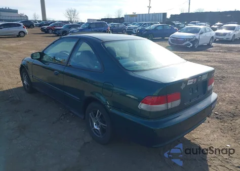 2000 Honda Civic Ex from USA, damaged, VIN 1HGEJ8247YL065490